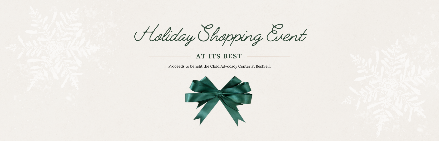 Holiday Shopping Event