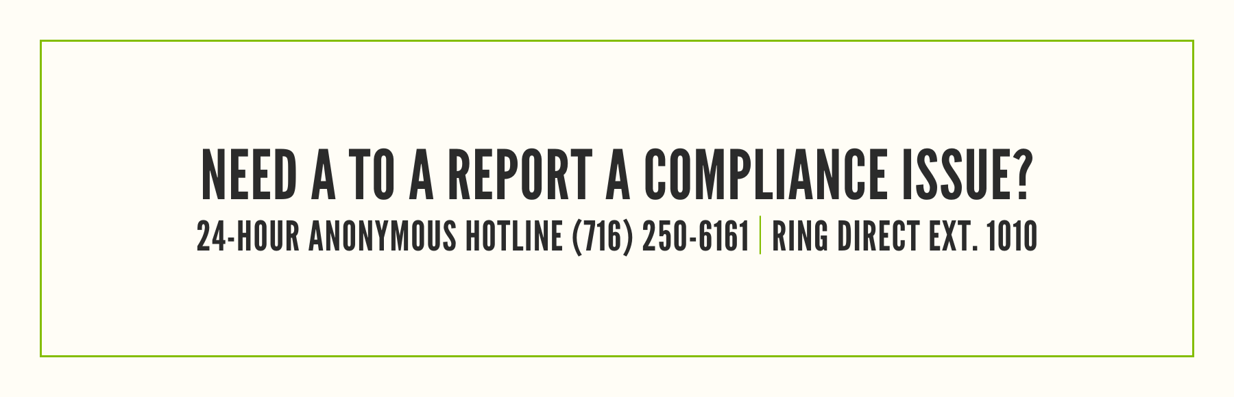 Compliance Hotline