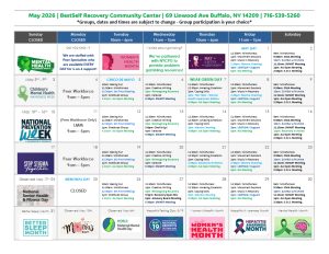 RCOC May 2026 Activity Calendar